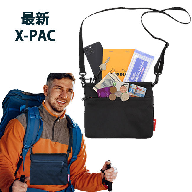 サコッシュ サコッシュバッグ 財布 メンズ ナイロン 防水 登山