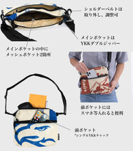 画像をギャラリービューアに読み込む, Shoebill ReCrete(リクリート)サコッシュ リサイクル生地