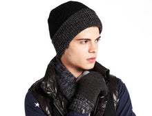 画像をギャラリービューアに読み込む, ニット帽 ニットキャップ メンズ レディース ブラック 人気 おしゃれ 送料無料