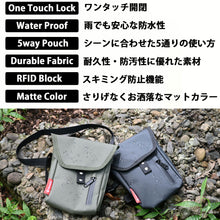 画像をギャラリービューアに読み込む, 【訳あり】Shoebill 5WAYクリックロック・ポーチ