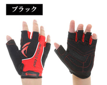 画像をギャラリービューアに読み込む, Shoebill 半指サイクルグローブ AI-05