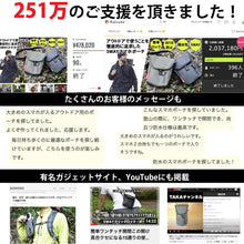 画像をギャラリービューアに読み込む, 【訳あり】Shoebill 5WAYクリックロック・ポーチ