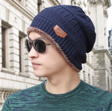画像をギャラリービューアに読み込む, ニット帽 ニットキャップ 裏ボア 裏起毛 フリース メンズ レディース 送料無料