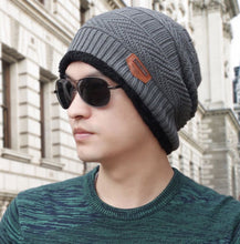画像をギャラリービューアに読み込む, ニット帽 ニットキャップ 裏ボア 裏起毛 フリース メンズ レディース 送料無料