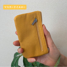画像をギャラリービューアに読み込む, キーケース 本皮 革 小銭 財布 ウォレット メンズ レディース 薄い レザー キーチェーン