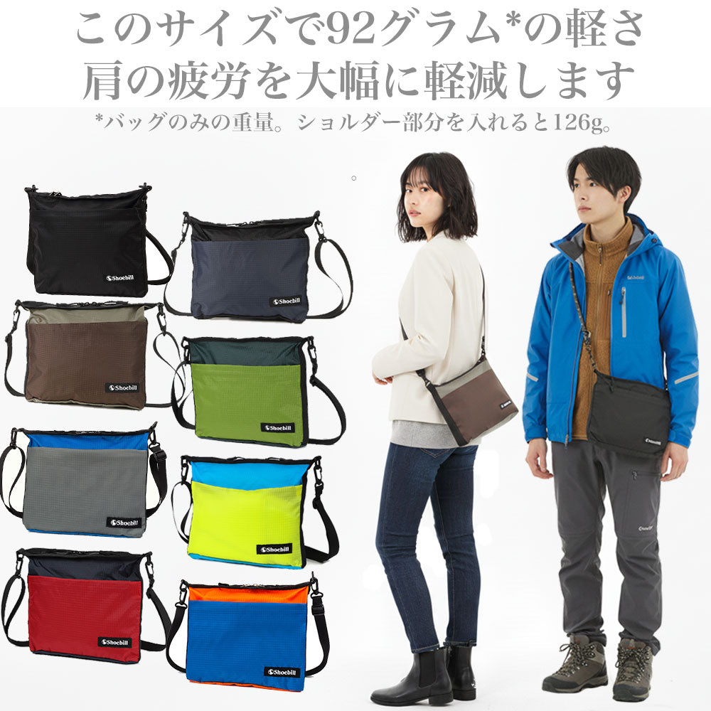 サコッシュ サコッシュバッグ メンズ ナイロン 防水 登山 アウトドア